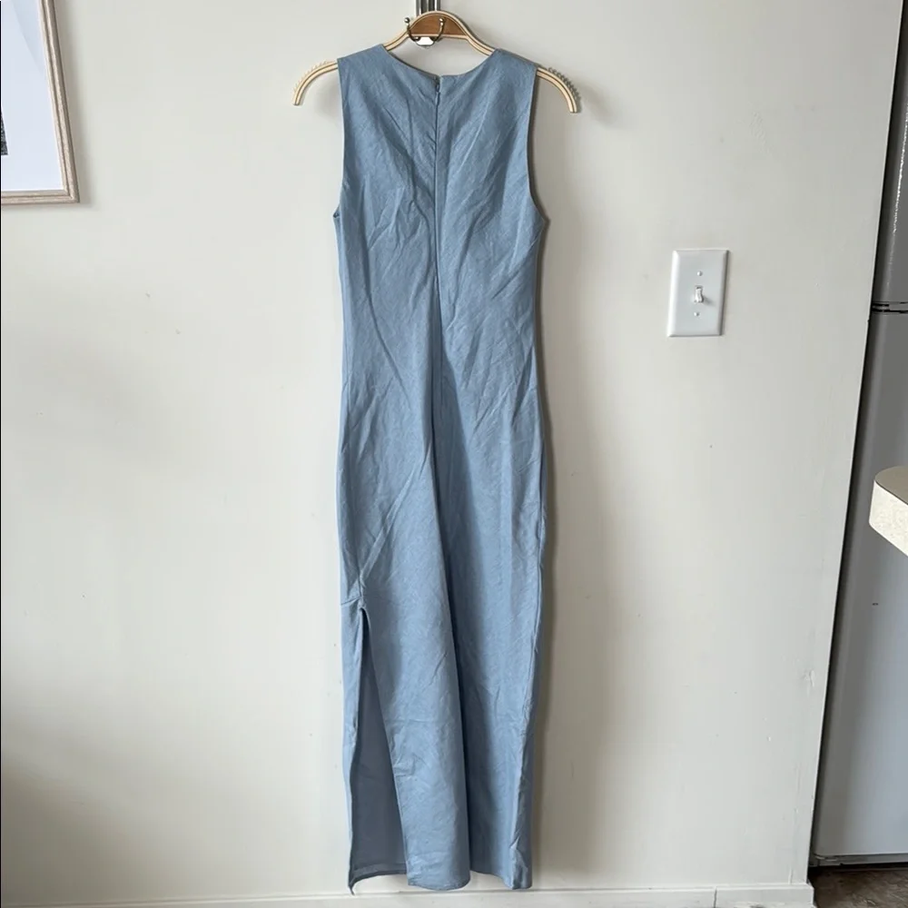 Abercrombie & Fitch Light Blue Maxi Dress